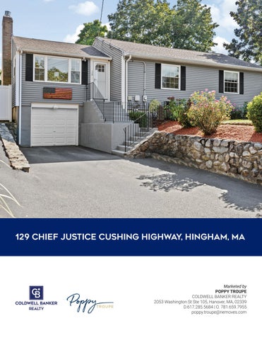 Poppy Troupe Presents  129 Chief Justice Cushing Highway, Hingham, MA