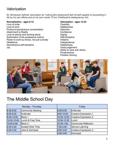 26-27 Middle 教育 Handbook 第 5 页