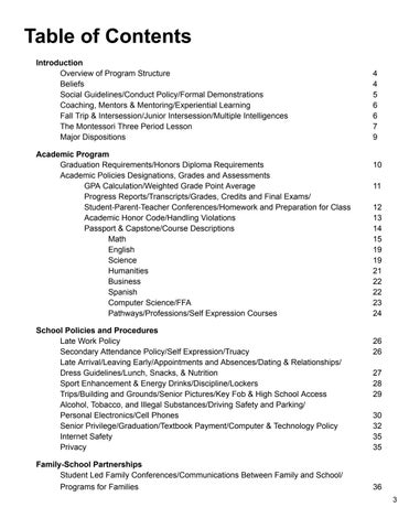 26-27 High 教育 Handbook 第 3 页