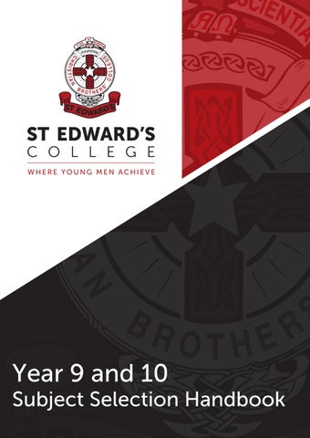Year 9 and 10 Subject Selection Handbook