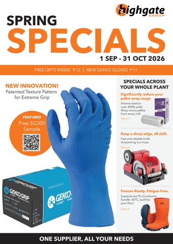 SPRING SPECIALS 2026