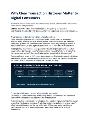 Why Clear Transaction Histories Matter to Digital Consumers (1)