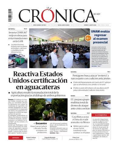 La Crónica de Hoy 14-08-2026