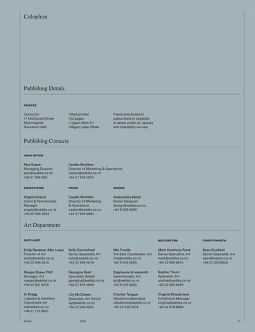 Works of Art, August 2026 第 19 页