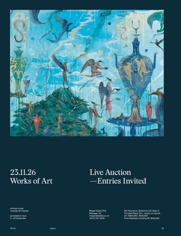 Works of Art, August 2026 第 22 页