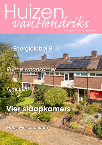 Lorentzstraat 13 Apeldoorn 