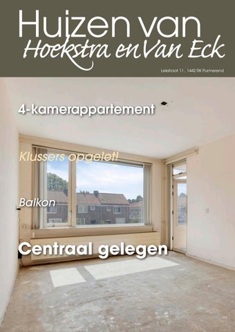 Brochure-Lekstraat 11 te Purmerend