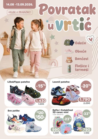 Povratak u vrtić 2026