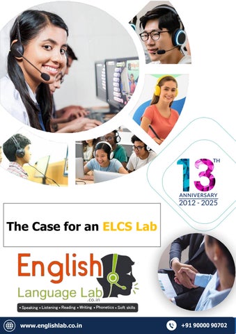 Why Knowing English Isn't Enough, The Case for an ELCS Lab