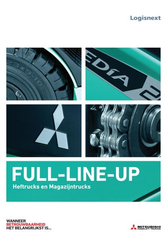 FULL-LINE-UP - Heftrucks en Magazijntrucks