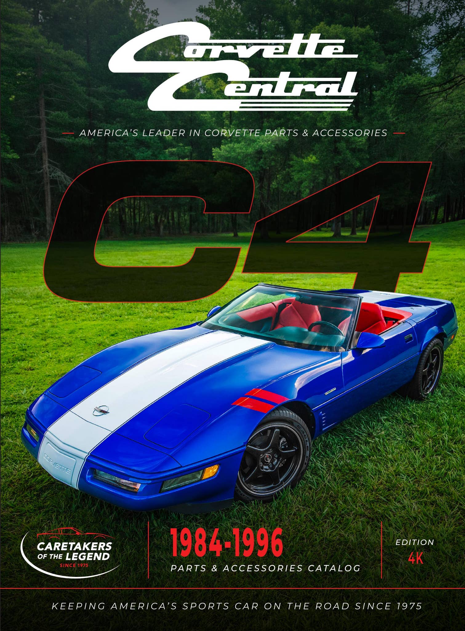 Corvette Specs C4 1984-1996 カタログ Corvette Central C4 (84-96) Corvette Parts Catalog by Corvette