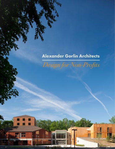 AGA design for non-profit brochure