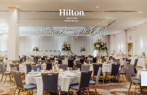 Appleton Private Dining Menu