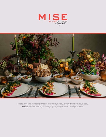 MISE | Catering Menu 