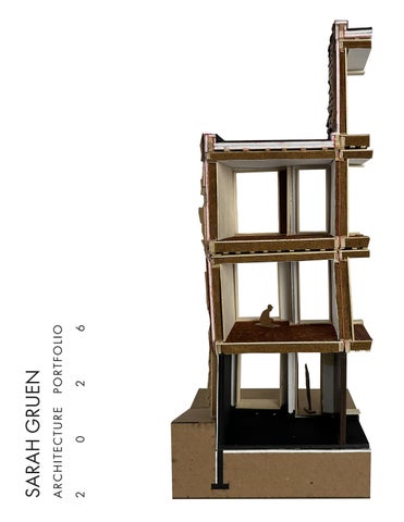 Sarah Gruen Master of Architecture Portfolio