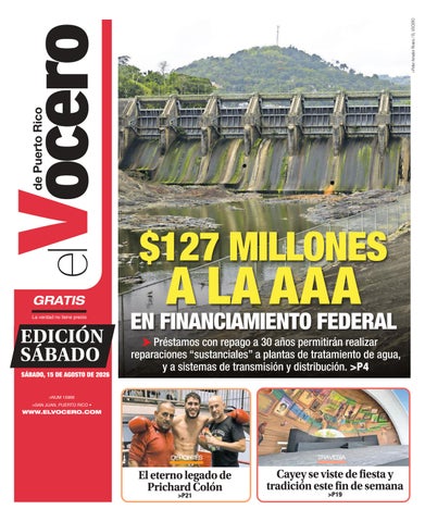 EL VOCERO | Edición sábado, 15 de agosto de 2026