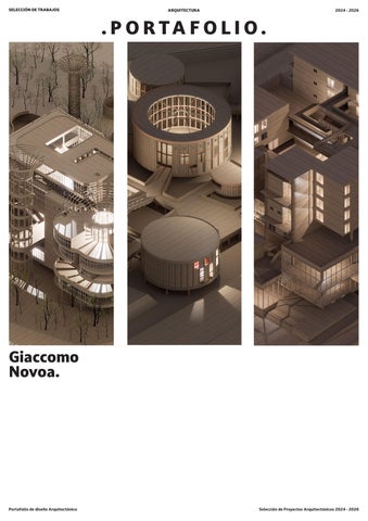 PORTAFOLIO ARQUITECTÓNICO - Novoa Giaccomo
