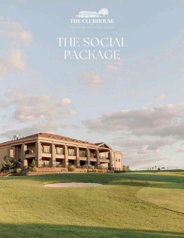 The Clubhouse at Galloping Hill Special Events Guide