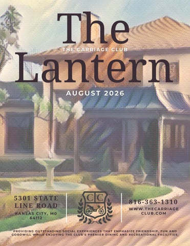 August 2026 Lantern