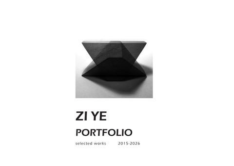 ZI YE-2026-portfolio-free issuu
