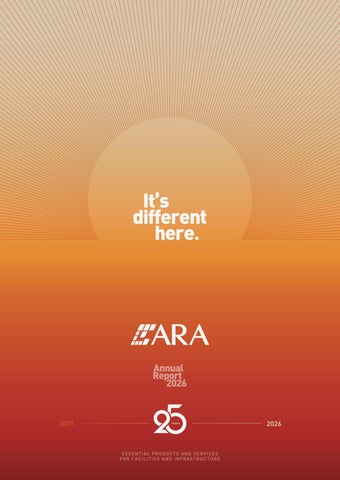 ARA Annual Report 2026