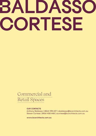 Baldasso Cortese_Commercial and Retail Capabilities