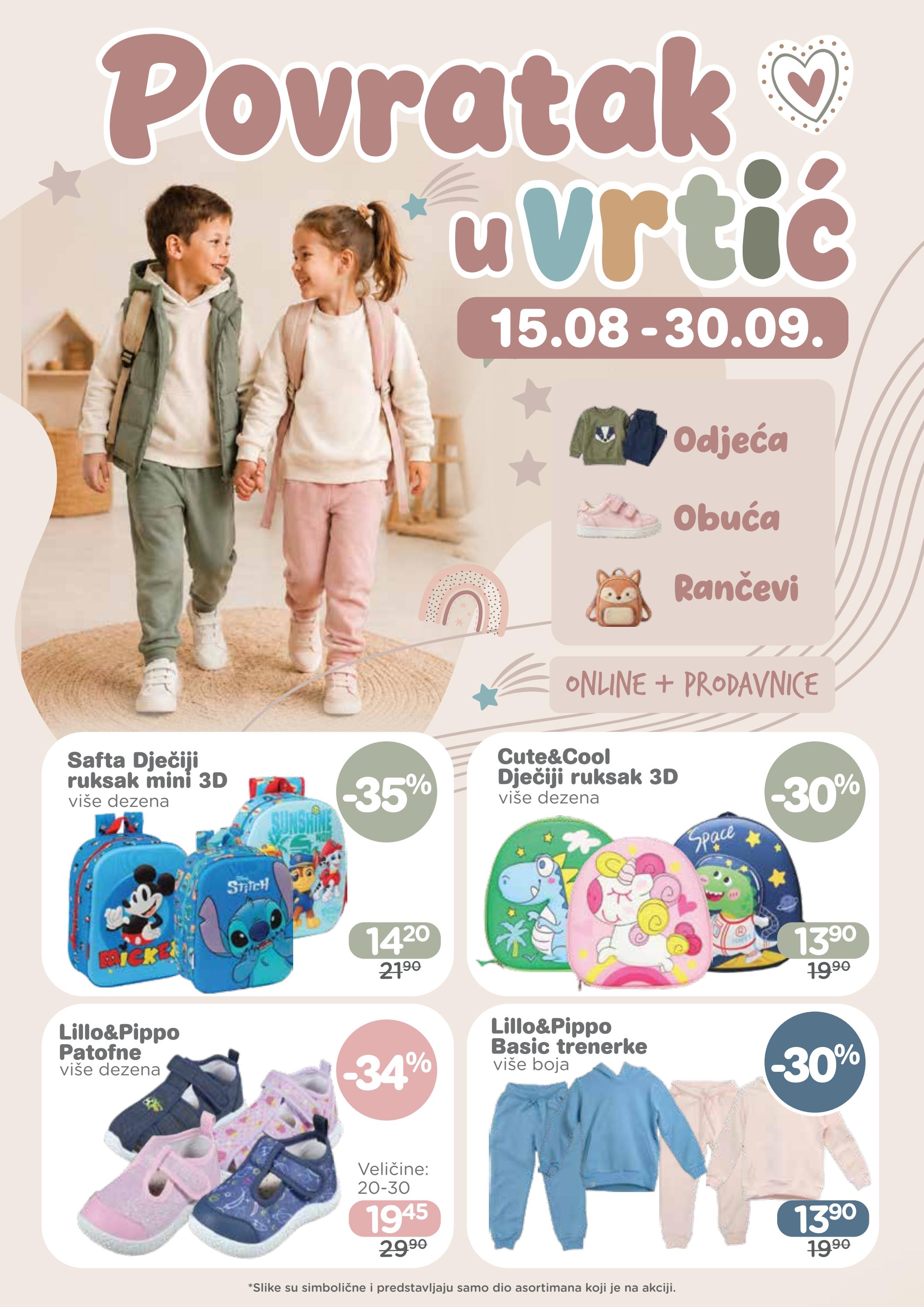 Povratak u vrtić · naslovna strana