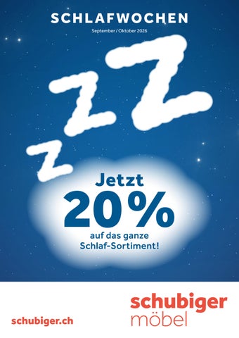 Prospekt Schlafwochen Herbst 2026