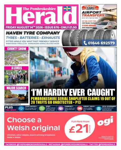 The Pembrokeshire Herald 14/08/2026