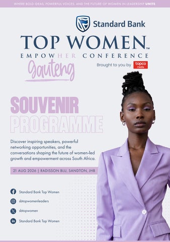 Standard Bank Top Women EmpowHer | JHB cover