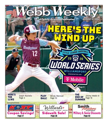 Webb Weekly August 19, 2026