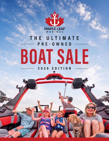 The Ultimate Pre-Owned Boat Sale - 2026 Edition