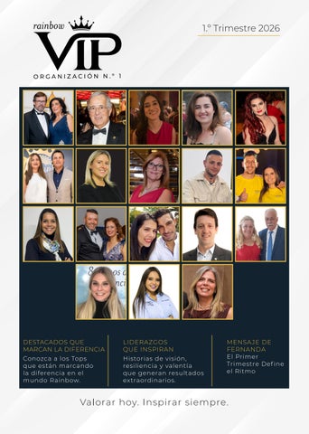 Revista VIP 2026 - Rainbow España (1.º trimestre)