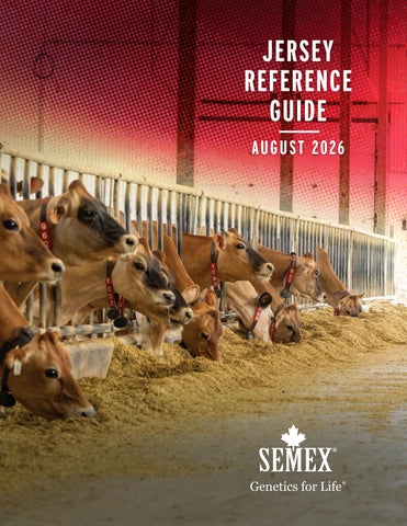 Semex - August 2026 USA Jersey Reference Guide