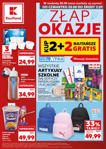 Kaufland gazetka Okazje od 20.08 do 2.09.2026