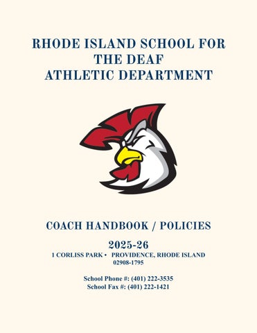 RISD Coaching Handbook 2025-26