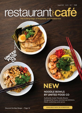 Restaurant & Café Magazine | August 2026