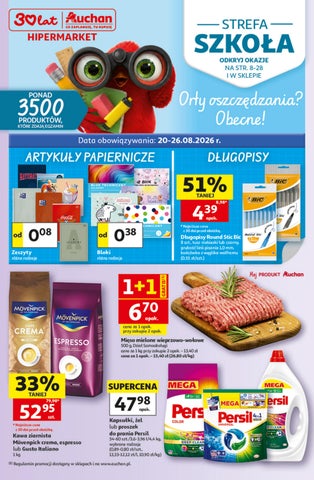 Auchan gazetka od 20.08 do 26.08.2026