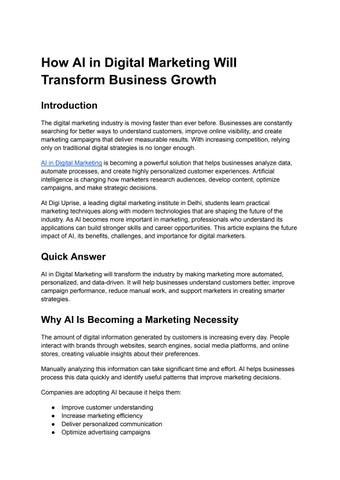 How AI in Digital Marketing Will Transform Business Growthocument (2)
