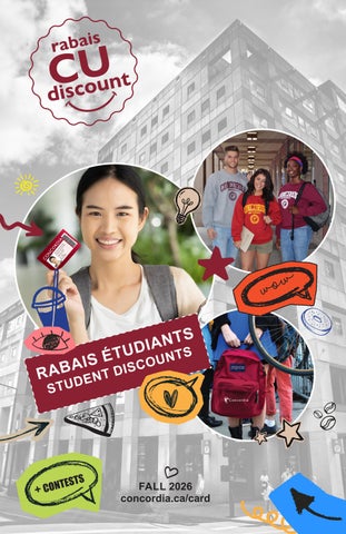 Rabais CU Discount | Fall 2026