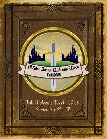 Welcome week brochure Fall 2026