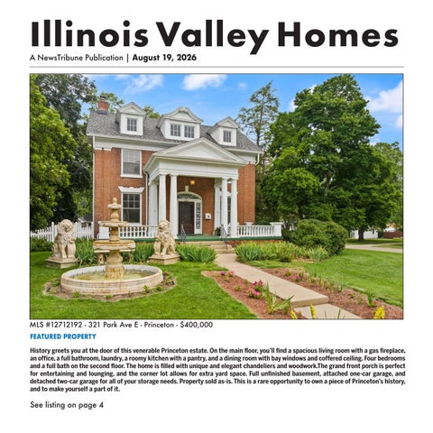 NewsTribune_Illinois Valley Homes_081926