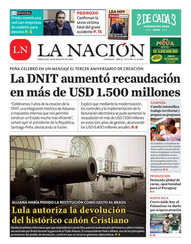 DIARIO LA NACIÓN - EDICIÓN 11.346