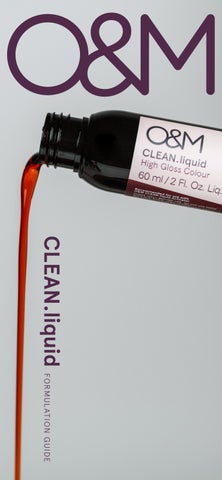 O&M CLEAN.liquid Formulation Guide