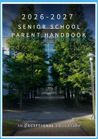 Senior School Parent Handbook 2026-2027(Chinese)