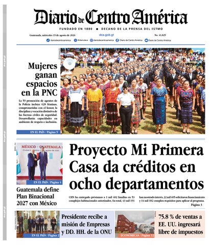 Edición Diario de Centro América 19 de Agosto 2026
