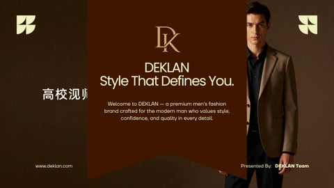 DEKLAN Style That Defines You