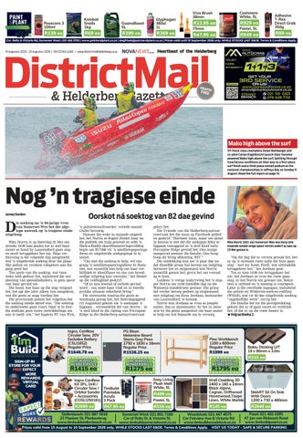 DistrictMail & Helderberg Gazette – E-Edition – 19 August 2026