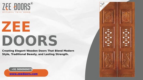Modern Wooden Door Manufacturers-zeedoors.com