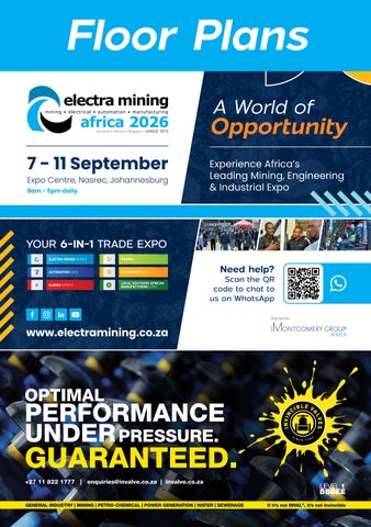 Electra Mining Africa Floorplan 2026